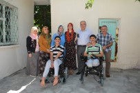 HAYIRSEVER İŞ ADAMI - Başkan Kutlu'dan Engelli Kardeşlere Sürpriz Ziyaret