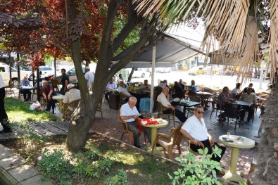 İzmit Beledeyesi'nin Çay Bahçesi Büyük İlgi Görüyor