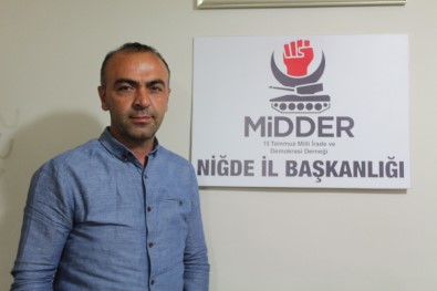 Niğde MİDDER Kudüs'teki Müslümanlara Yapılan Zulmü Kınadı