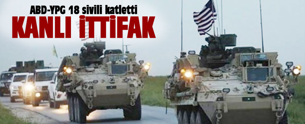 Rakka'da ABD-YPG'den sivil katliamı