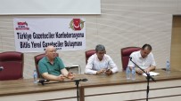 KABİNE DEĞİŞİKLİĞİ - Türkiye Gazeteciler Konfederasyonu Gazetecilerin Sorunlarını Dinledi