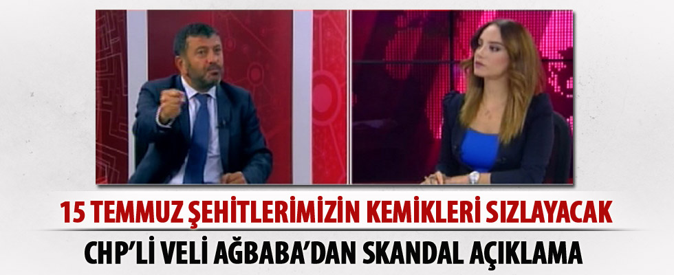 Veli Ağbaba'dan skandal açıklama