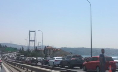 15 Temmuz Şehitler Köprüsü'nde Trafik Yoğunluğu