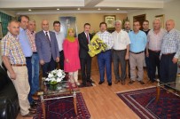 HİLMİ YAMAN - AHİD Başkanı Yaman'dan Ankaragücü Başkanı Yiğiner'e Ziyaret