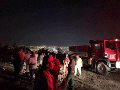 Ali Dağı'ndaki Yangına Orman Bölge Müdürlüğü 49 Personel İle Müdahale Etti