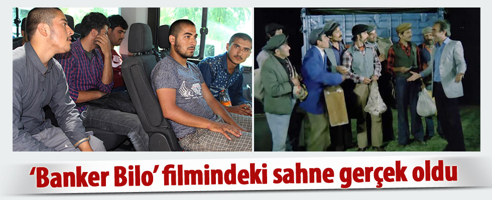 'Banker Bilo' filmindeki sahne Sivas'ta gerçek oldu