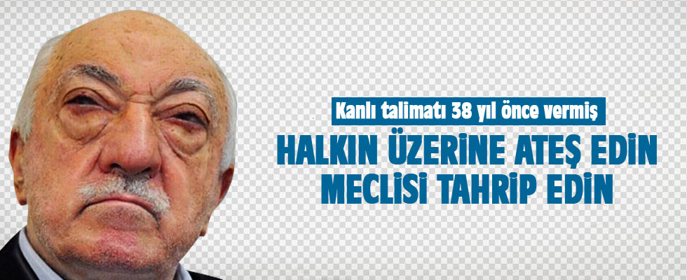 FETÖ'nün 38 yıl önceki konuşması dinletildi