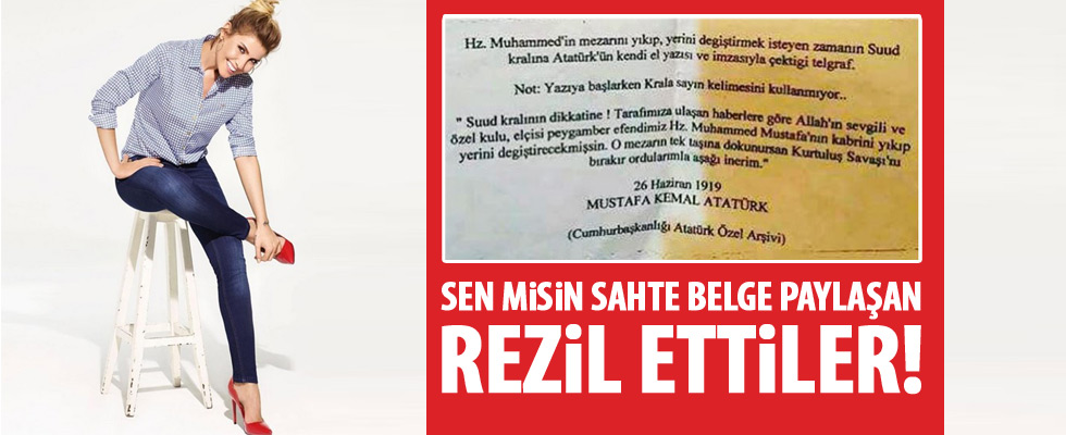 Gülben Ergen'e Atatürkçüler'den tepki yağıyor