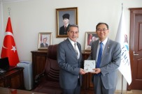 NACI KALKANCı - Güney Kore Büyükelçisi Yunsoo Cho'dan Vali Kaykancı'ya Ziyaret