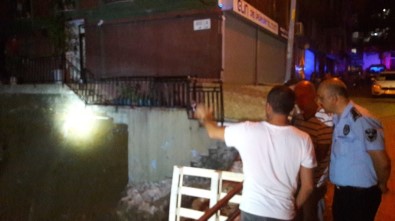 İstanbul Şişli'de Göçük Açıklaması Apartman Sakinleri Tahliye Edildi