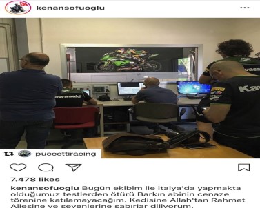 Kenan Sofuoğlu'ndan 'Altın Elbiseli Adam' Paylaşımı