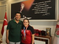 Başkan Genç, Olimpiyat Üçüncüsünü Ağırladı