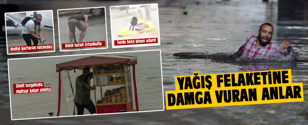 İstanbul'da yağış felaketi