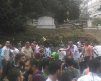 ERMENI - Şişli'de istinat duvarı çöktü