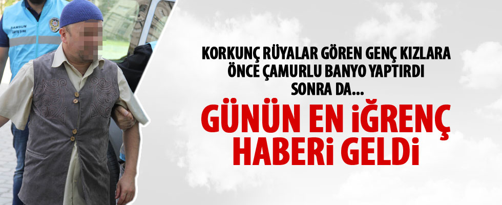 Tacizden gözaltına alınan medyum adliyeye sevk edildi