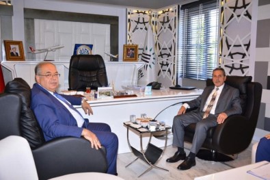 Vali Kalkancı'dan Başkan Kutlu'ya Ziyaret