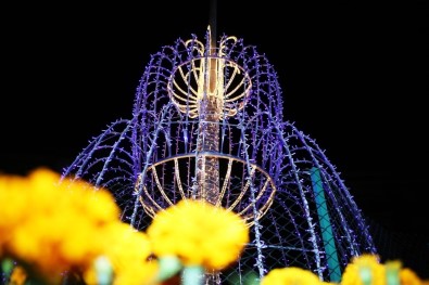 Karaman'da Kavşaklar LED Işıklarla Aydınlatıldı