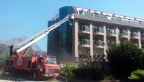 İTFAİYE MERDİVENİ - 5 yıldızlı otelde yangın