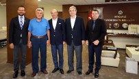 İHRACAT RAKAMLARI - Başkan Karaosmanoğlu, TOSB Başkanını Ağırladı