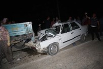 Manisa'da Trafik Kazası Açıklaması 7 Yaralı