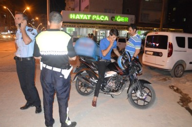 Mardin'de Trafikçiler Motosiklet Sürücülerini  Kıskaca Aldı