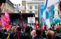 HAMBURG - Almanya'da G20 Protestoları