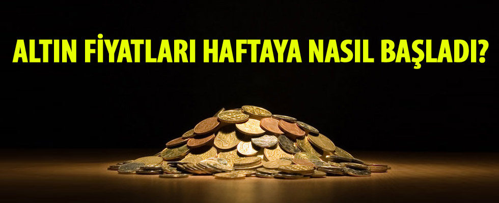 Çeyrek altın ve altın fiyatları 03.07.2017