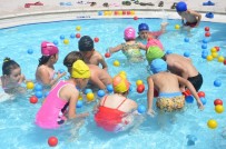 ÜCRETSİZ ULAŞIM - Bilecik'te Yaz Spor Okullarında Yüzme Kursları Başladı
