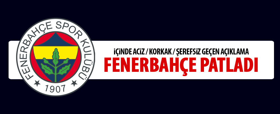 Fenerbahçe'den 3 Temmuz açıklaması