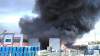 PıNARKENT - Kimyasal atık fabrikasında büyük yangın!