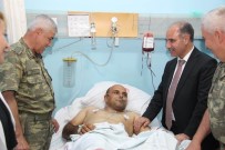 ŞIRNAK VALİSİ - Korgeneral Çetin, Yaralı Güvenlik Korucularını Ziyaret Etti