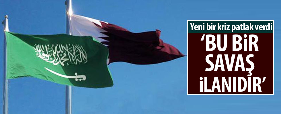 Suudi Arabistan'dan çok sert Katar açıklaması