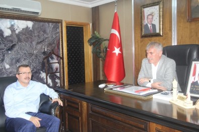 Aydemir'den Başkan Memiş'e Ziyaret