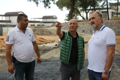 Başkan  Altınok Öz Bulvarspor Kulüp Başkanı Sebahattin Karaer İle Bir Araya Geldi