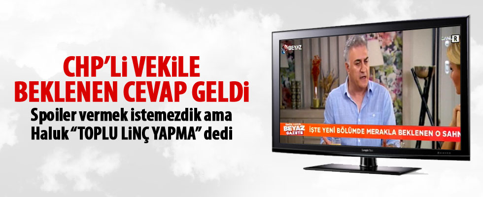 Çocuklar Duymasın'dan beklenen cevap geldi