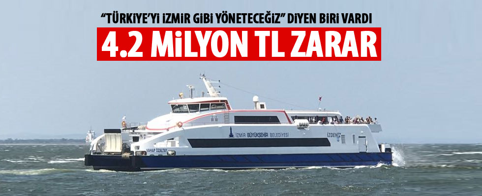 İzmir'de yeni skandal! Milyonluk zarar