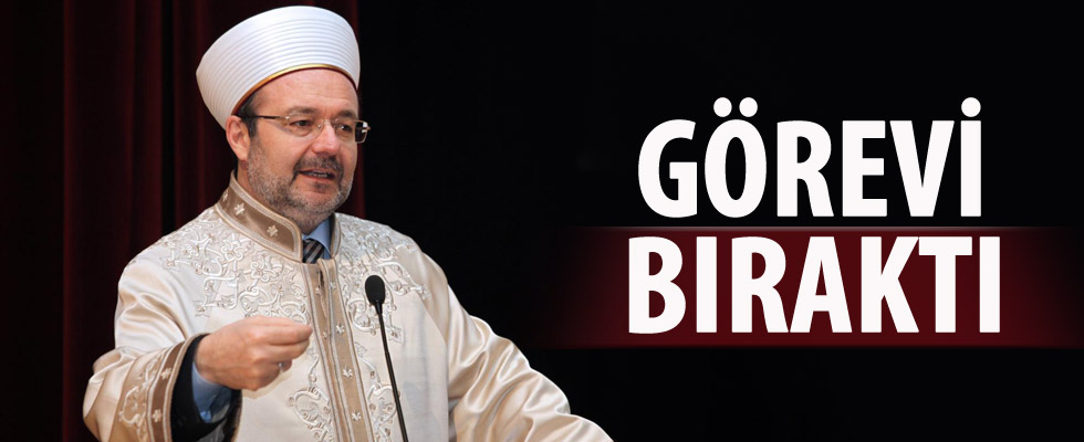 Diyanet İşleri Başkanı Mehmet Görmez emekli oldu