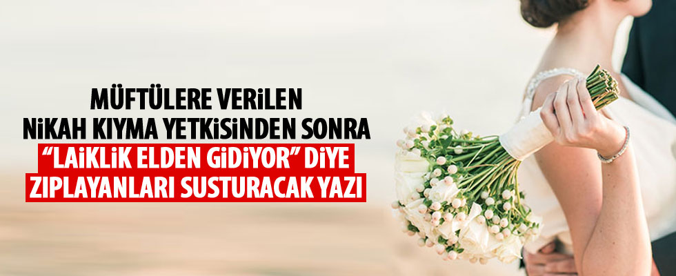 Murat Bardakçı: Müftülükte kıyılacak nikah laikliğe aykırı değil