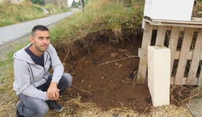 Bahçelerinde İnsan Kemikleri Buldular