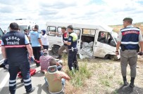 İBRAHIM ÇAKMAK - Edirne'de Trafik Kazası Açıklaması 7 Yaralı