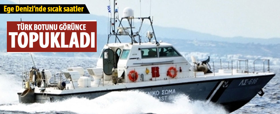 Ege Denizi kızıştı: Yunanlar, Türkleri görünce kaçtı!