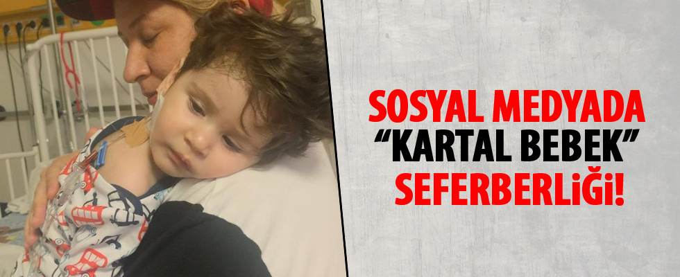 Sosyal medyada 'Kartal bebek' seferberliği!