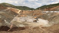 Bayburt Demirözü Petekli Barajı'nda Çalışmalar Bütün Hızıyla Sürüyor