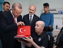 Erdoğan'dan gazilere moral ziyareti