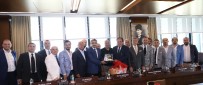NAZİLLİ BELEDİYESPOR - Kulüplerden Başkan Demirören'e Ziyaret