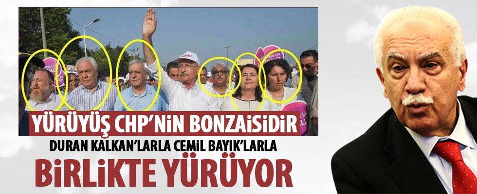 Perinçek: ‘Adalet Yürüyüşü’ CHP’nin bonzaisi, amaç HDP’yle ittifak