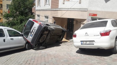 Kağıthane'de İlginç Kaza