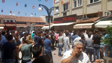 Kuşadası'nda Sahte Marka Operasyonunda Olaylar Çıktı