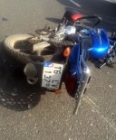 SARAYCıK - Motosiklet İle Otomobil Çarpıştı Açıklaması 1 Yaralı