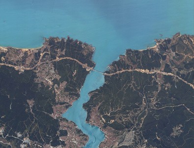 Yerli uydu RASAT İstanbul'u görüntüledi